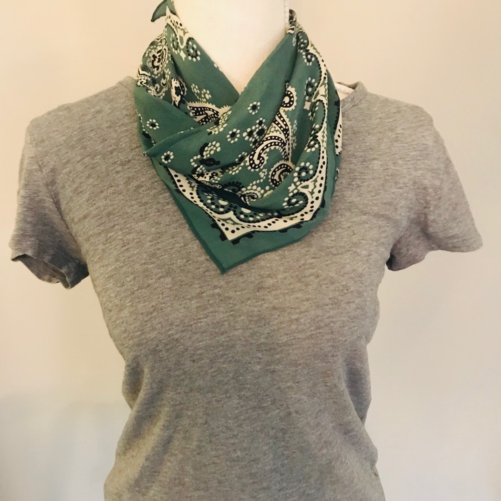 Madewell Silk accent scarf